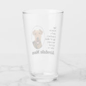 Airedale Mam Glass Tumbler (Achterkant)
