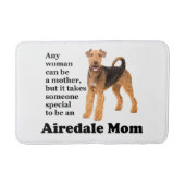 Airedale mama Bath Mat (Voorkant)