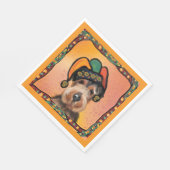 AIREDALE MARDI GRAS SERVET (Hoek)
