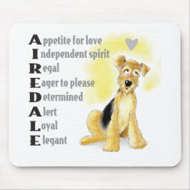 Airedale mousepad muismat