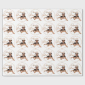 Airedale Papa Cadeaupapier (Vlak)