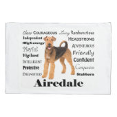 Airedale Pillowcase Kussensloop (Achterkant)