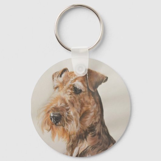 Airedale Sleutelhanger (Voorkant)
