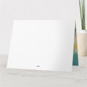 Airedale strand surfen schilderij kaart (Achterkant)