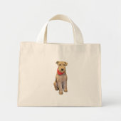 Airedale-tas Mini Tote Bag (Voorkant)