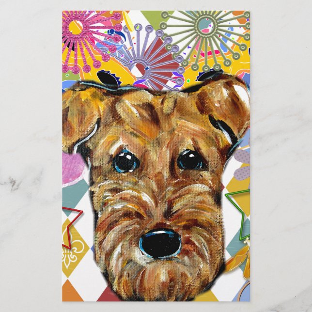 AIREDALE TERRIËR (Voorkant)