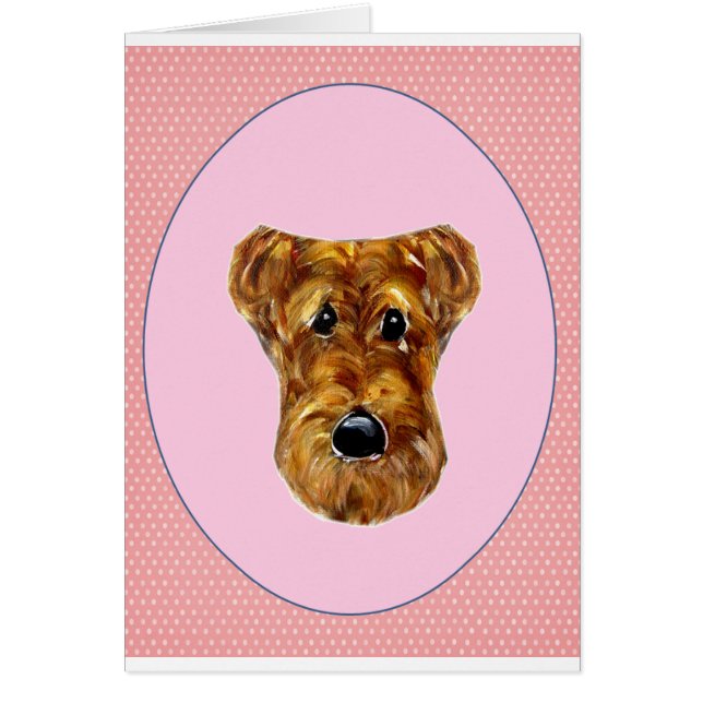 AIREDALE TERRIER (Voorkant)