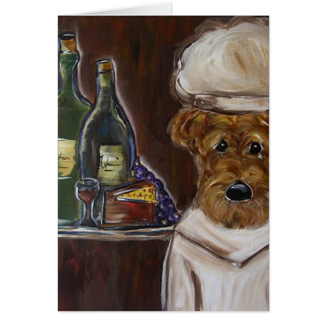 AIREDALE TERRIER (Voorkant)