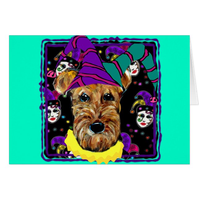 AIREDALE TERRIER (Voorkant Horizontaal)