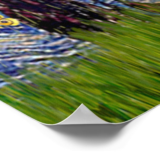 Airedale Terrier (#1) - Sterrennacht Poster (Hoek)