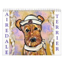 AIREDALE TERRIER 2026 KALENDER