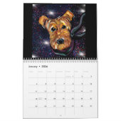 AIREDALE TERRIER 2026 KALENDER (Jan 2026)