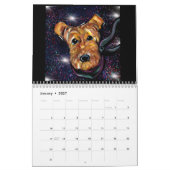 AIREDALE TERRIER 2026 KALENDER (Jan 2027)