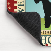 Airedale Terrier (ADT) Muismat (Hoek)