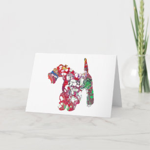 Airedale Terrier, Airedale Terrier Blank Kaart