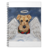 Airedale Terrier Angel Notitieboek (Voorkant)