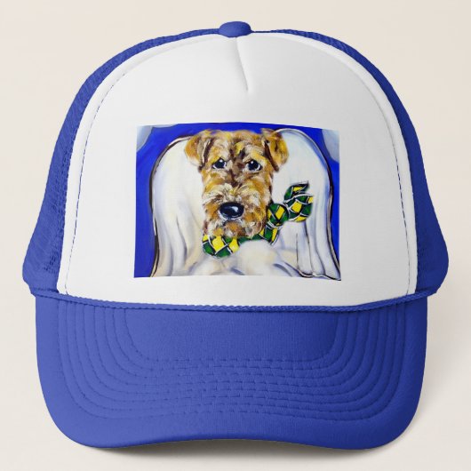 Airedale Terrier Angel Trucker Pet (Voorkant)