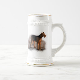 Airedale Terrier Art Gifts Bierpul
