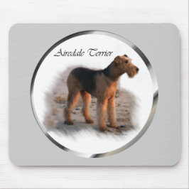 Airedale Terrier Art Gifts Muismat