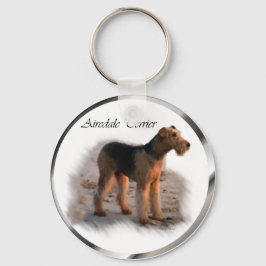 Airedale Terrier Art Gifts Sleutelhanger