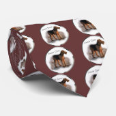 Airedale Terrier Art Gifts Stropdas (Opgerold)