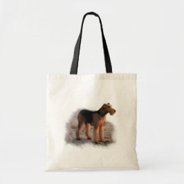 Airedale Terrier Art Gifts Tote Bag