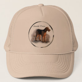 Airedale Terrier Art Gifts Trucker Pet