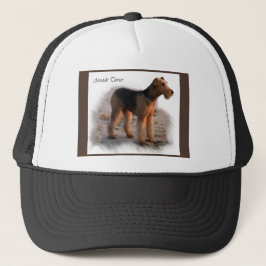 Airedale Terrier Art Gifts Trucker Pet