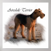 Airedale Terrier Art Print Gifts (Voorkant)