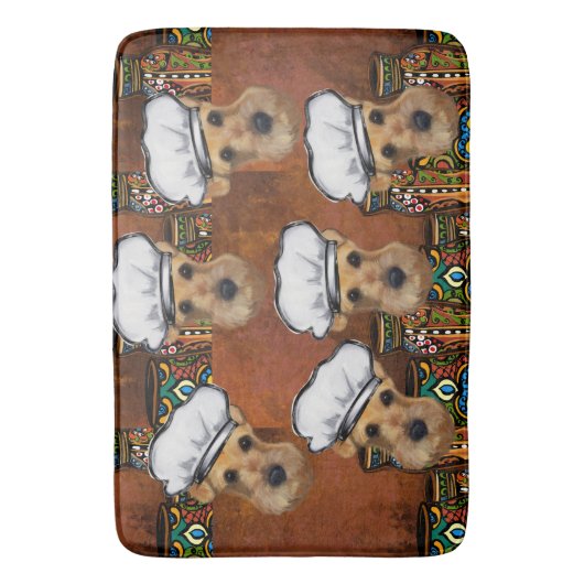 Airedale Terrier Badmat (Voorkant Verticaal)