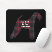 Airedale Terrier BFF Gifts Muismat (Met muis)