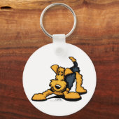 Airedale Terrier bij Play Sleutelhanger (Voorkant)