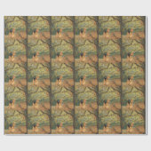 Airedale Terrier Birdwatch Cadeaupapier (Vlak)