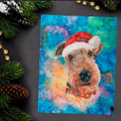 Airedale Terrier Breed Dog Kerstmis Legpuzzel