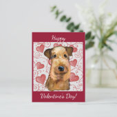Airedale Terrier Briefkaart (Staand voorkant)