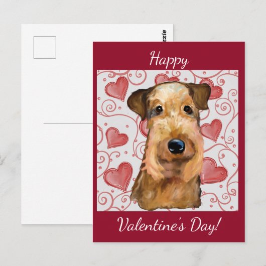 Airedale Terrier Briefkaart (Voorkant / Achterkant)