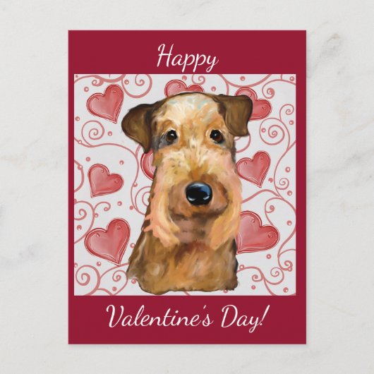 Airedale Terrier Briefkaart (Voorkant)