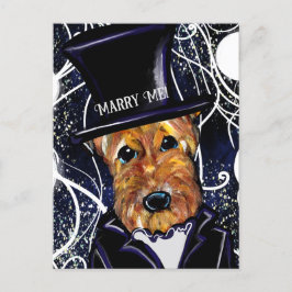 AIREDALE TERRIER BRIEFKAART