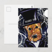 AIREDALE TERRIER BRIEFKAART (Voorkant / Achterkant)