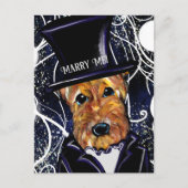 AIREDALE TERRIER BRIEFKAART (Voorkant)