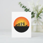 Airedale Terrier Briefkaart (Staand voorkant)