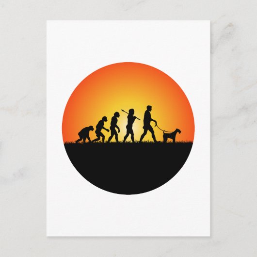 Airedale Terrier Briefkaart (Voorkant)