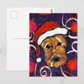 AIREDALE TERRIER BRIEFKAART (Voorkant / Achterkant)