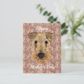 AIREDALE TERRIER BRIEFKAART (Staand voorkant)