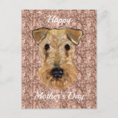 AIREDALE TERRIER BRIEFKAART (Voorkant)