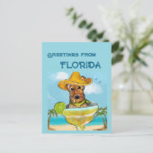 Airedale Terrier  Briefkaart (Staand voorkant)