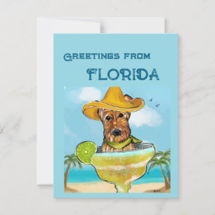 Airedale Terrier  Briefkaart