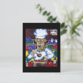 Airedale Terrier Briefkaart (Staand voorkant)