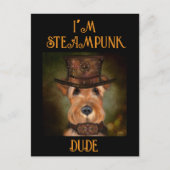 AIREDALE TERRIER BRIEFKAART (Voorkant)