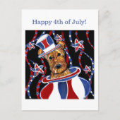 AIREDALE TERRIER BRIEFKAART (Voorkant)